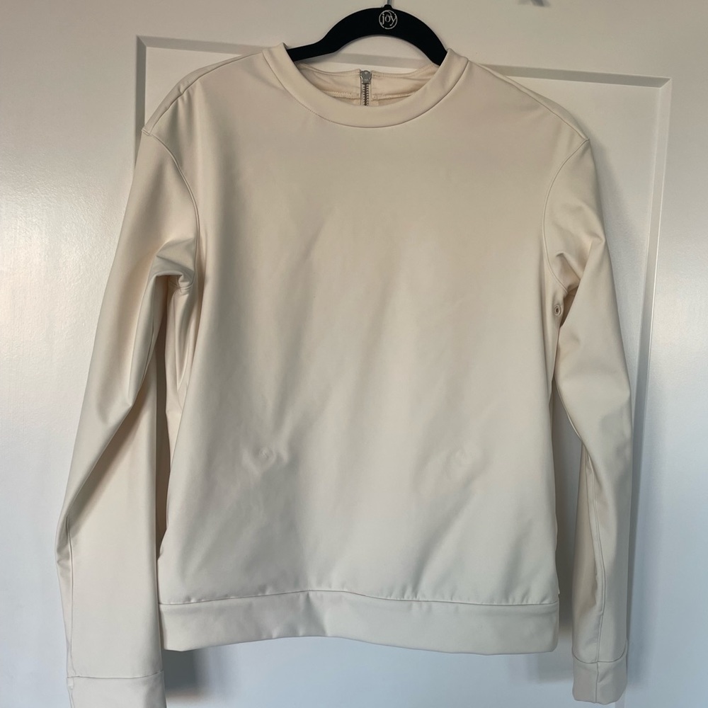 Cream Lululemon Pullover Jacket